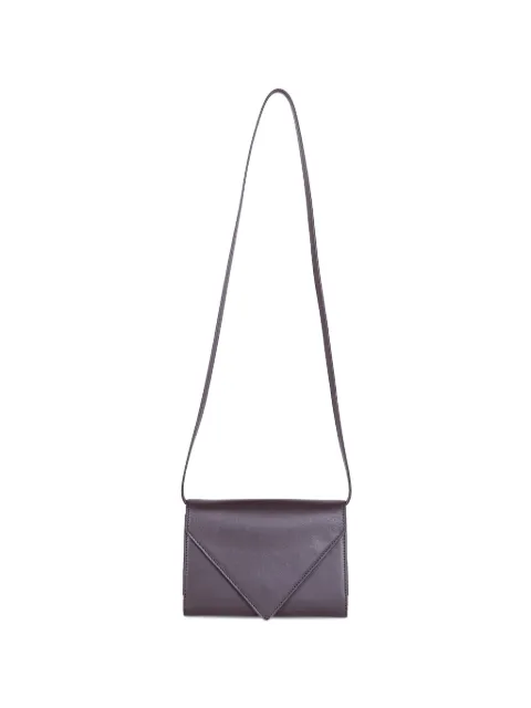 Aesther Ekme envelope-style leather wallet Brown 05SS26ENV100L28