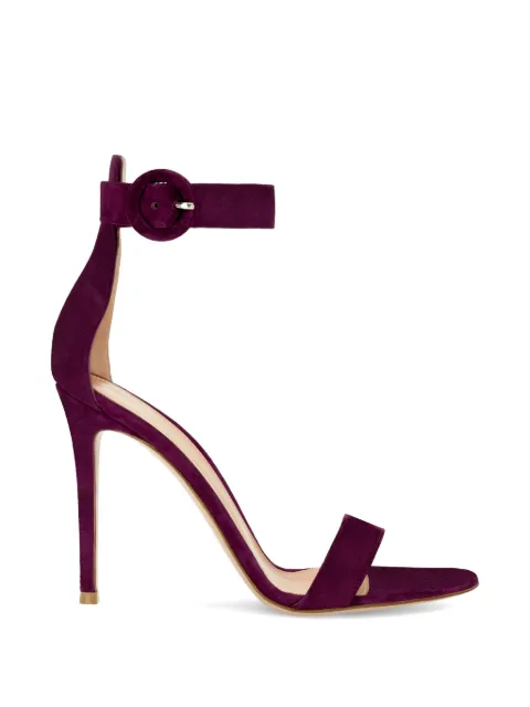 Gianvito Rossi Portofino heeled sandals Purple G6109615RICCAM