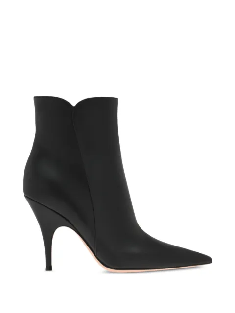 Gianvito Rossi Sofia pointed-toe ankle boots Black G7281995RICVGI