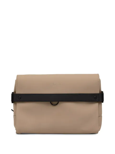 Rains buckle-fastening make up bag Neutrals 16480
