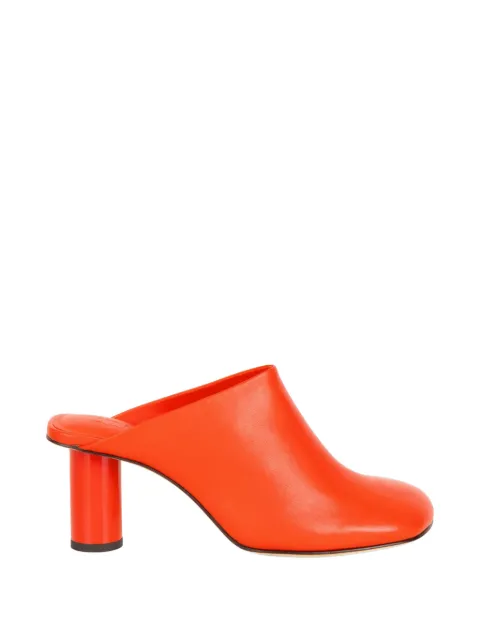 JVAM Dali heeled mules Orange 37801DALIMAXIMEFIERYRED