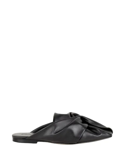 JVAM Maxime knotted mules Black 40287CHAPMAXIMEBLACK