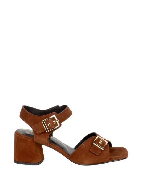 Luca Grossi buckle-fastening sandals Brown L971SCAMOSCIOCHOKO