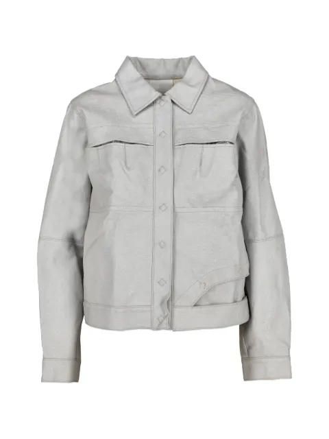 Coromo Vintage button-up panelled jacket Grey W2511119