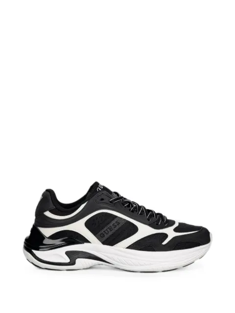 GUESS USA Squan panelled lace-up sneakers Black FMJSQUELE12