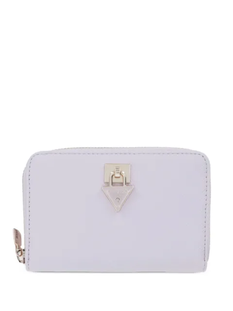 GUESS USA Patsie logo-plaque zip-around wallet Purple SWZG9919140