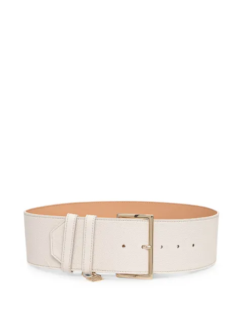 GUESS USA Danya logo-charm wide belt White BW9350P6270