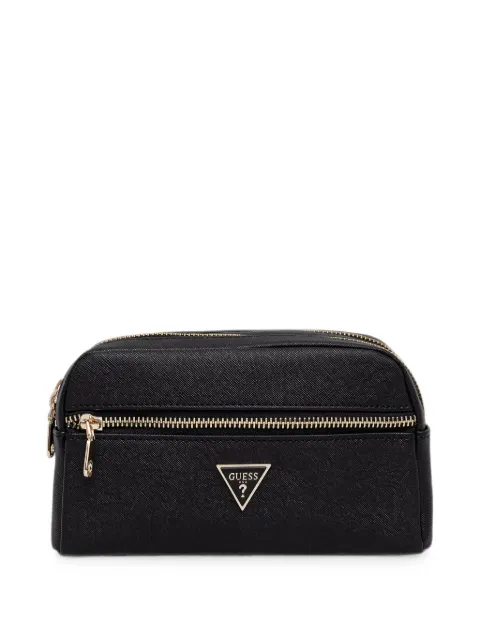 GUESS USA logo-plaque make up bag Black PW7571P6273
