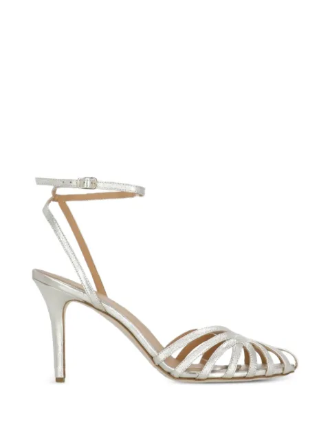 The Seller strappy cage sandals Silver SE1053BWMILK