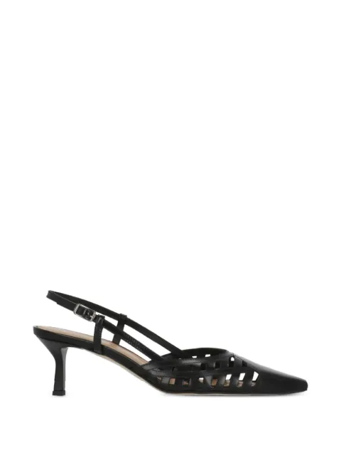 Julie Dee cut-out slingback pumps Black ME638LAREDONERO