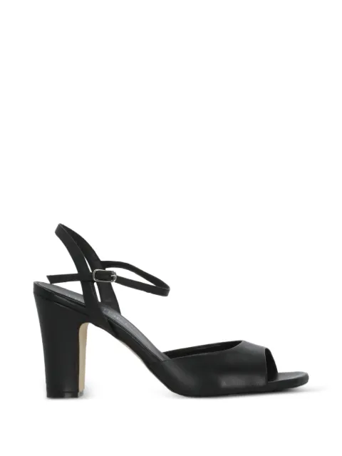 Julie Dee buckle-fastening leather sandals Black ME617NAPPANERO