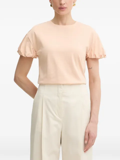 TWINSET puff-sleeve T-shirt Pink 261TP2210
