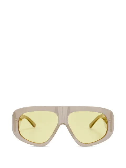 Linda Farrow geometric-frame sunglasses Neutrals ATTICO57