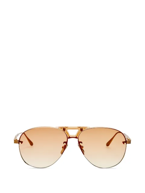 Linda Farrow pilot-frame sunglasses Gold LFL1672