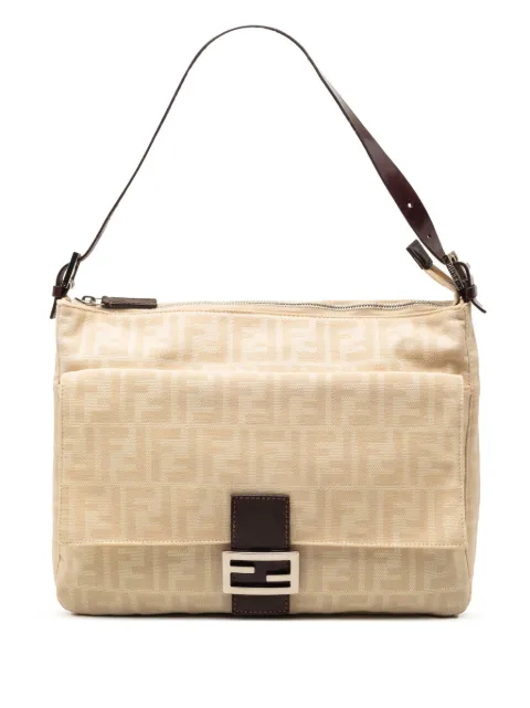 Fendi Pre-Owned 2000-2010 Zucca Canvas shoulder bag Brown XJDOY412Y9OFV49U
