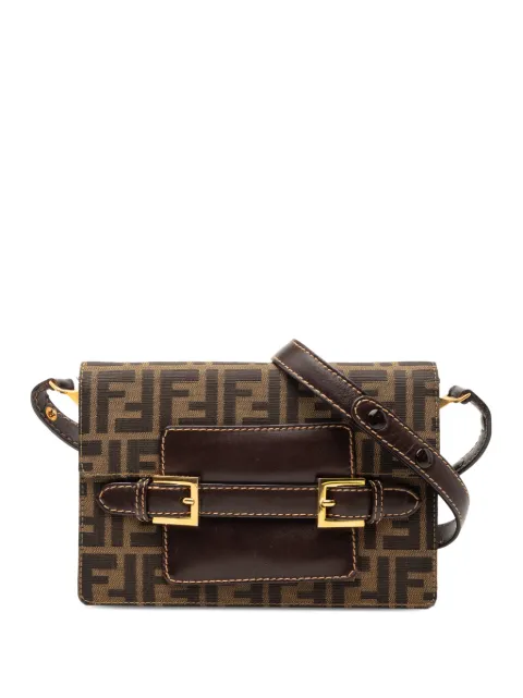 Fendi Pre-Owned 20th Century Zucca Canvas shoulder bag Brown XW6T238WAHRT953F