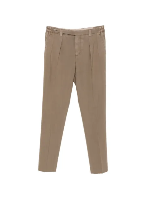 MARIANI pleated-waistband trousers Neutrals TRAMONTICM1986