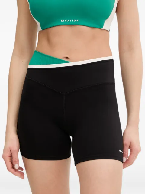 P.E Nation Status 5 Inch cycling shorts Black 244S226