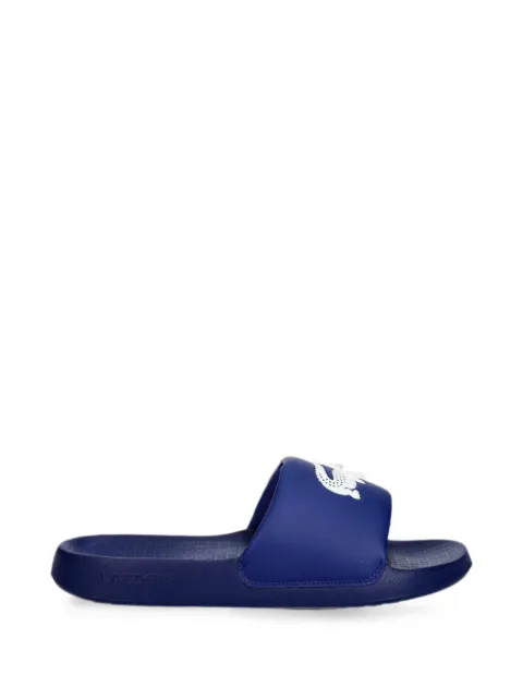 Lacoste logo-print slides Blue 51CMA0017