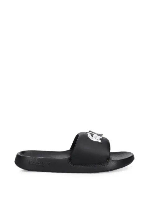 Lacoste logo-patch slides Black 49CFA0022