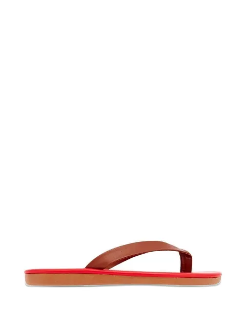 Ancient Greek Sandals Saionara leather sandals Red 10930102500889