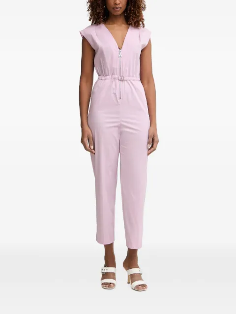 Patrizia Pepe belted sleeveless jumpsuit Purple 2T0100A743