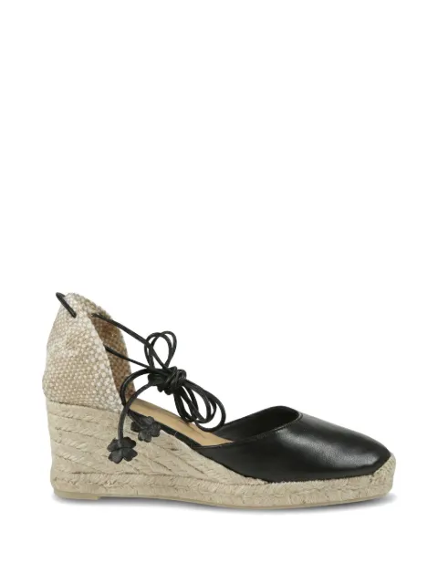 Castañer Carina wedge espadrilles Black 026078