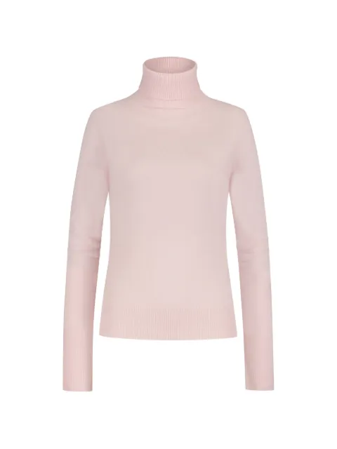 CHAMOIS Fou roll-neck ribbed-trim sweater Pink CCLF2008