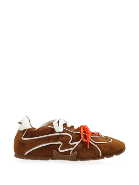 NAKED WOLFE Adored suede sneakers Brown ADORED