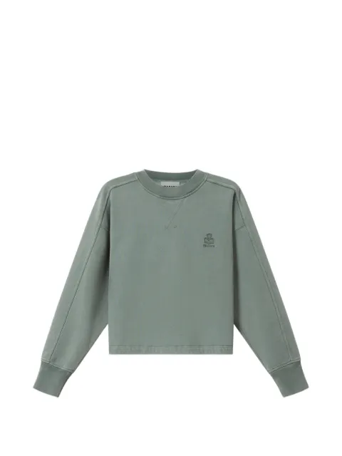 MARANT ÉTOILE Sunny sweatshirt Green SW0186FAD1M06E