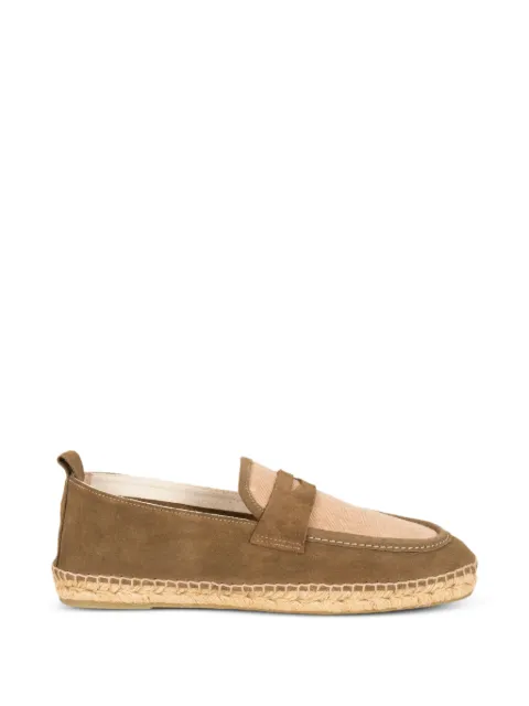 Castañer Nobu panelled espadrilles Brown NOBU288SERRAJEVERDECRUDO