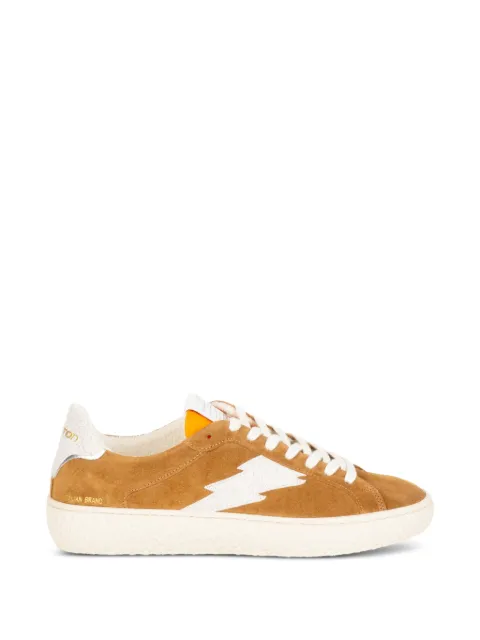 Stokton Power lightning-bolt suede sneakers Brown POWERU004U0VELOURBROWN