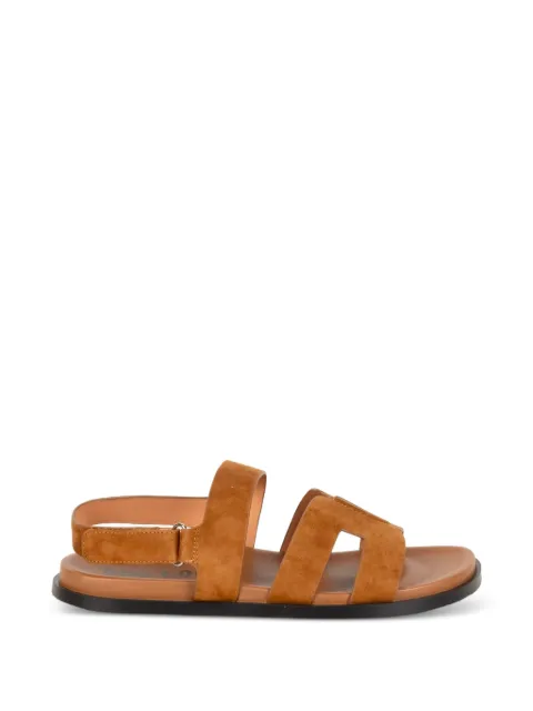 Bibi Lou Mindy cut-out touch-strap sandals Brown 532Z30VK