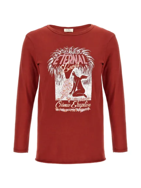 Second/Layer Eternal Lover graphic-print T-shirt Red 109601