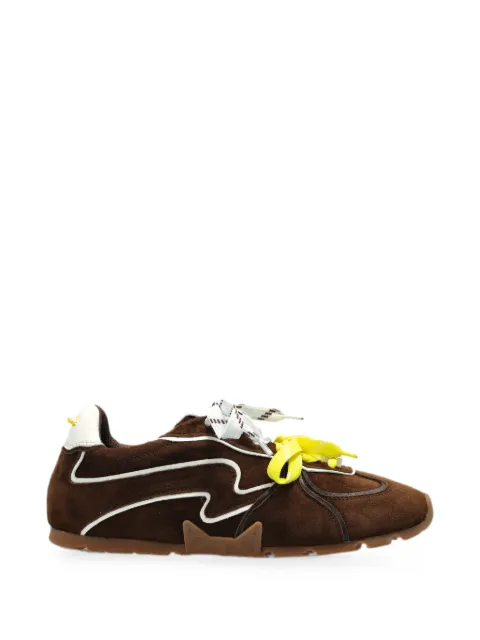 NAKED WOLFE Adored suede sneakers Brown ADORED