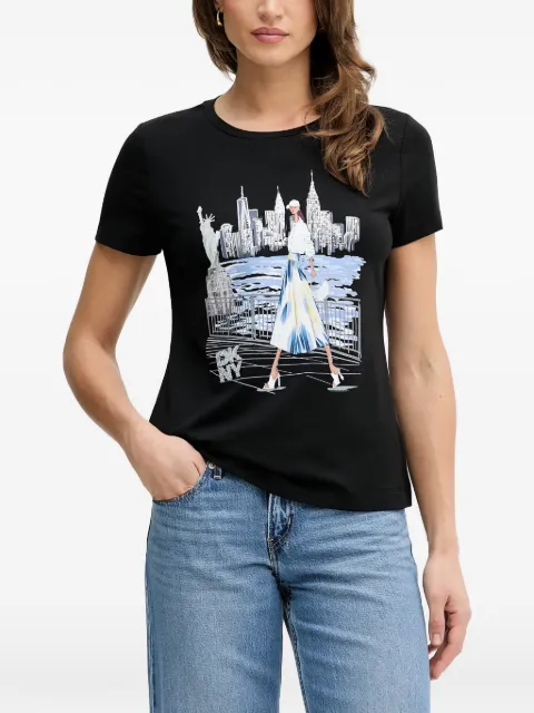 DKNY Statue of Liberty graphic-print T-shirt Black P61MPWNA
