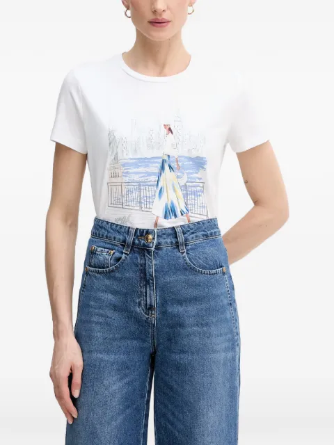 DKNY Statue of Liberty graphic T-shirt White P61MPWNA