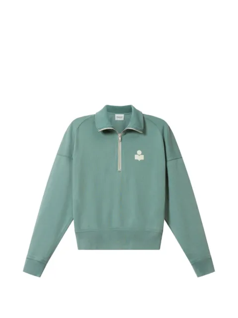 MARANT ÉTOILE Ross sweatshirt Green SW0093FAD1M04E