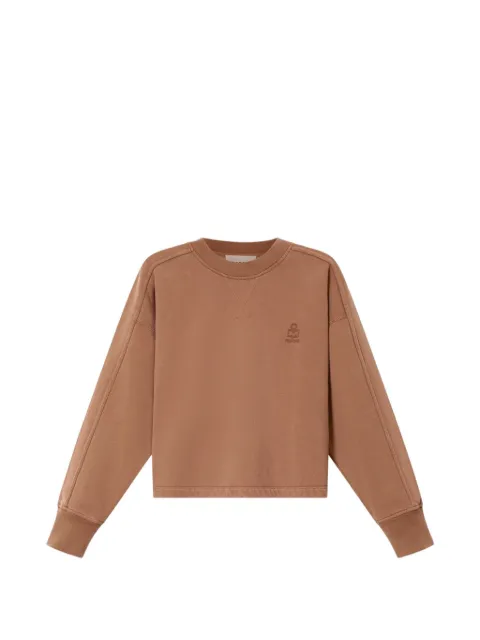 MARANT ÉTOILE Sunny sweatshirt Brown SW0186FAD1M06E