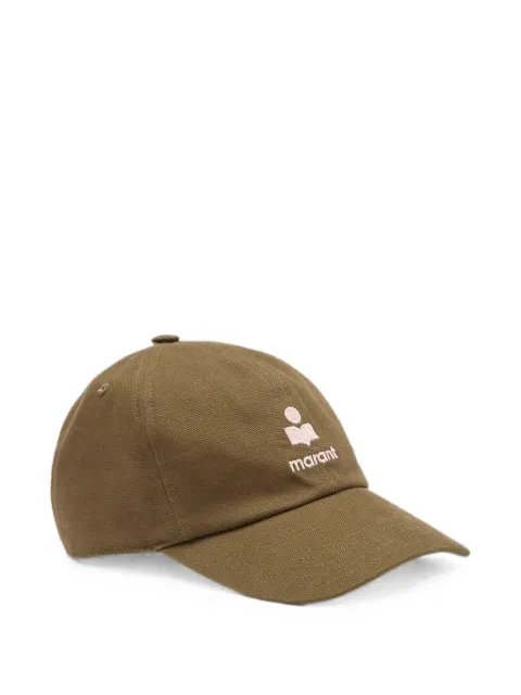 ISABEL MARANT logo-embroidered baseball cap Green CQ053XFAD1C05A