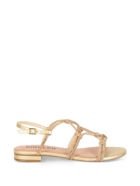 Bibi Lou Quail crystal-embellished sandals Gold 957Z00HGORO