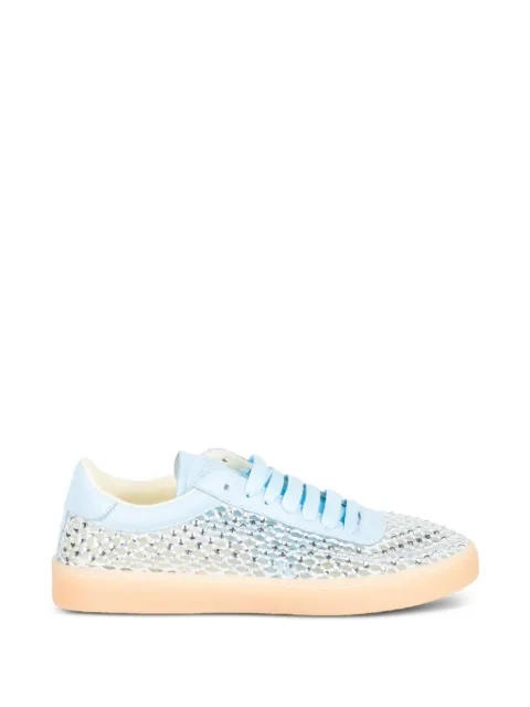 BACK 70 Smart Strass Sky crystal-embellished mesh sneakers Blue STRASSBIGSMARTT26104STRASSSKY