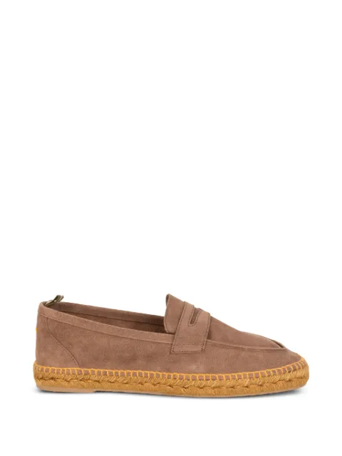 Castañer suede penny-slot espadrilles Neutrals 025664