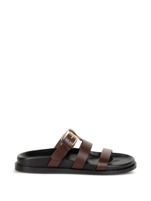 Bibi Lou Lisy buckle-fastening multi-strap sandals Brown 903Z08AA