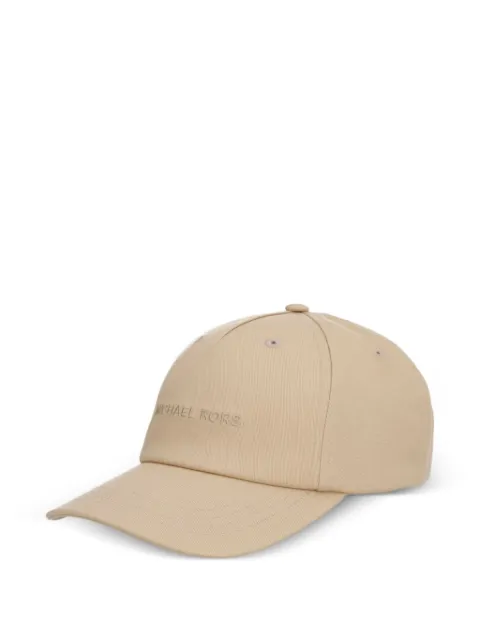 Michael Michael Kors logo-embroidered cap Neutrals 29MKWC558509