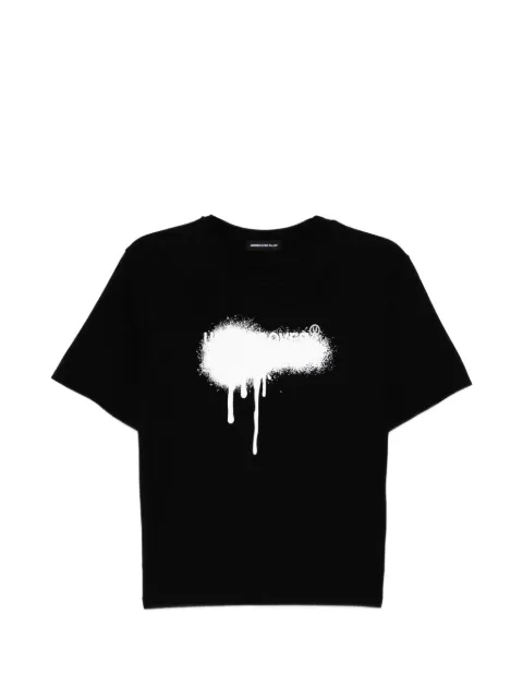 Undercover pray-print T-shirt Black UC1F18912