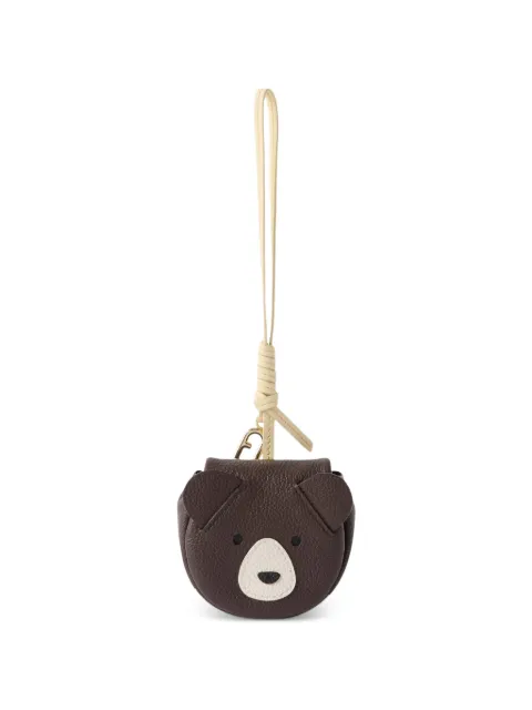Furla leather bag charm Brown WK00585BX3353
