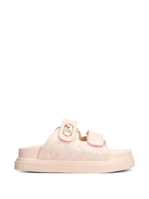 Marc Ellis Calipso 002 quilted touch-strap flat sandals Pink ME261D300