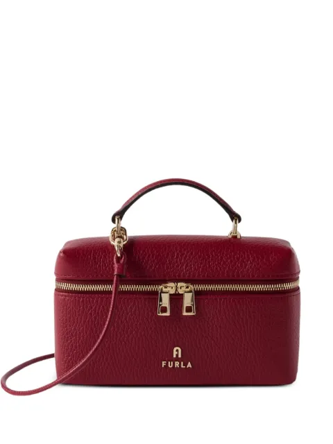 Furla Camelia grained-leather mini bag Red WE00625HSF0001007