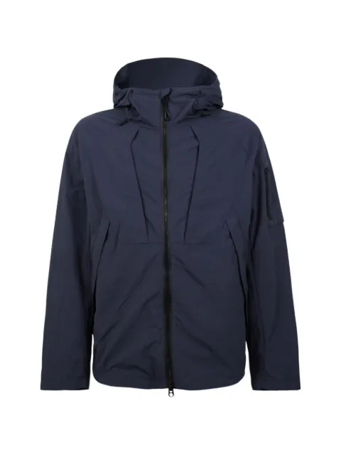 JG1 Mag Aero-Flow hooded panelled jacket Blue JG1SS2609